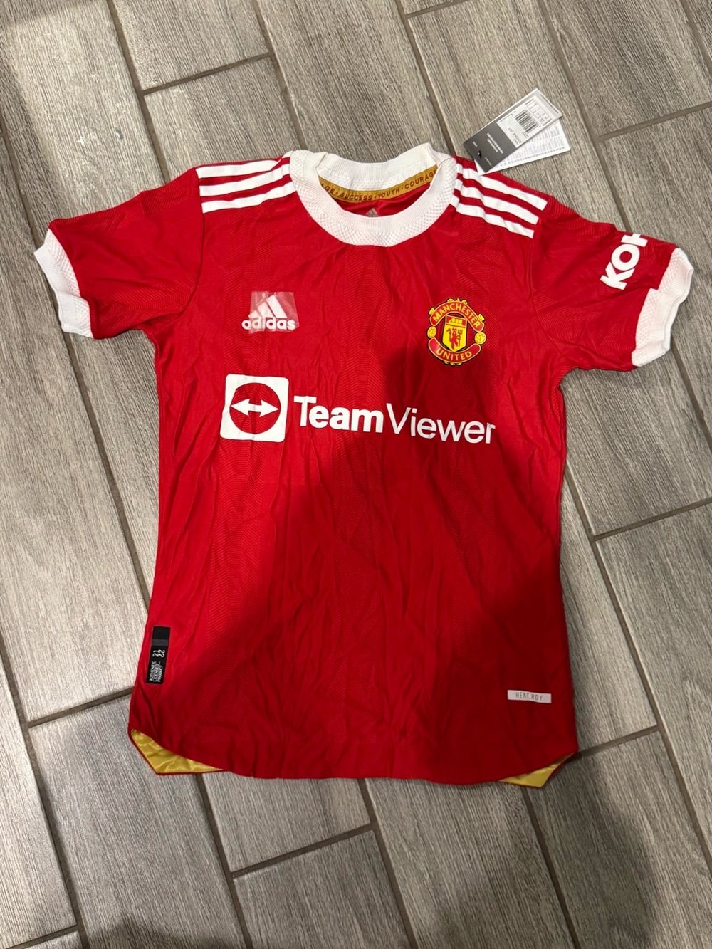 Adidas Men's Manchester United 21/22 Authentic Home Jersey
